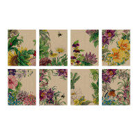 Pochettes cadeaux - Splendeur florale - 40 pochettes en...