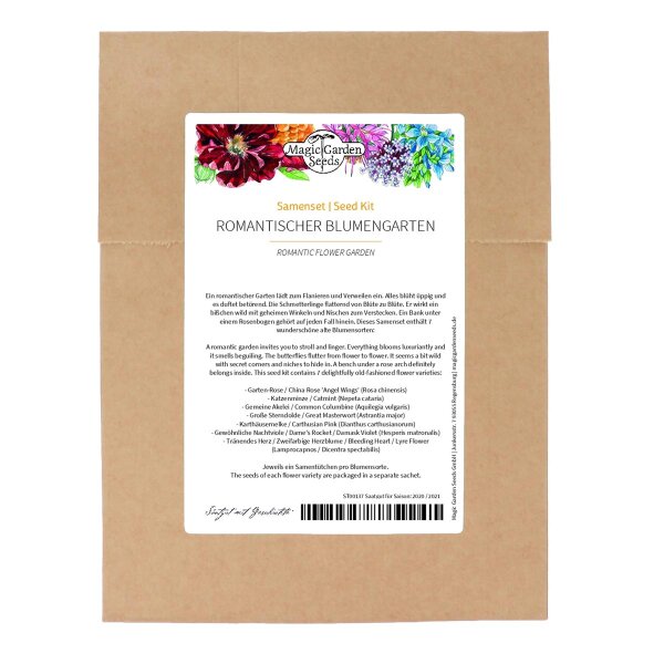 Jardin de fleurs romantique - Kit de semences